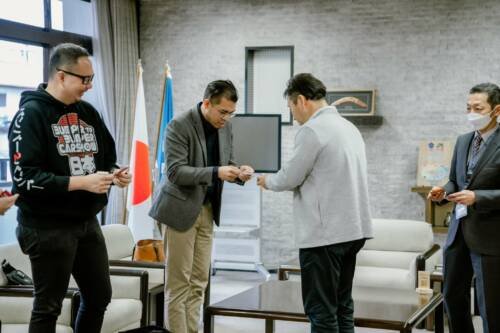 Meeting with the mayor, photo 1